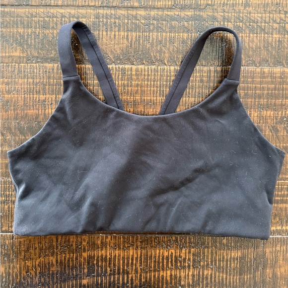 Girlfriend Collective Lou V-Back sports bra, lot of 3 black orange pink size L - Picture 2 of 10